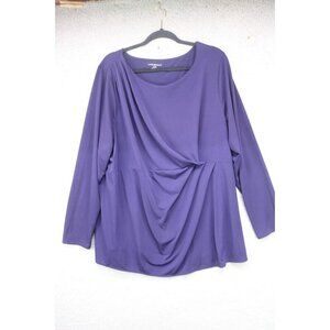 Lane Bryant Long Sleeve Silky Tunic-Size 26/28-Office